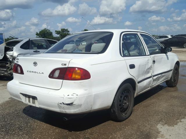 1NXBR12E4XZ237361 - 1999 TOYOTA COROLLA VE WHITE photo 4