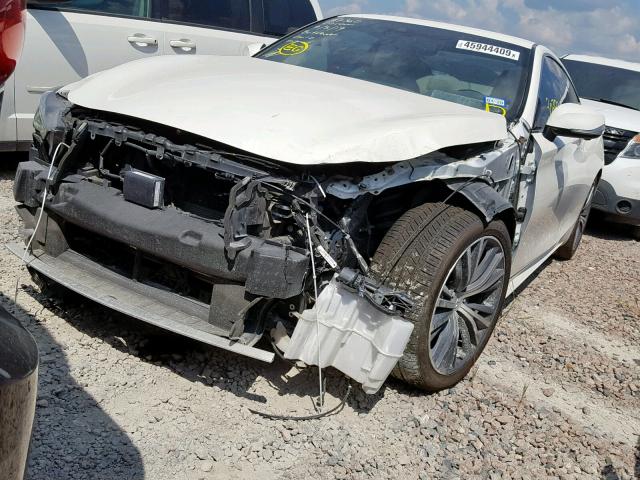 JN1EV7EK2HM362946 - 2017 INFINITI Q60 PREMIU WHITE photo 2