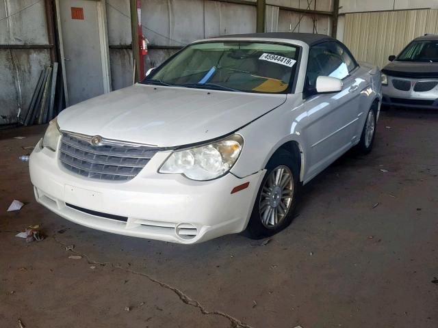 1C3LC55R28N171330 - 2008 CHRYSLER SEBRING TO WHITE photo 2