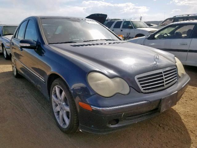 WDBRF40J93A519387 - 2003 MERCEDES-BENZ C 230K SPO BLUE photo 1