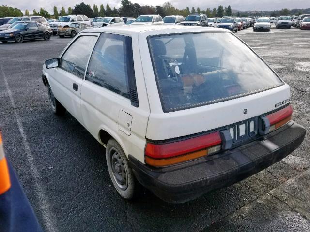 JT2EL36GXK0306542 - 1989 TOYOTA TERCEL EZ WHITE photo 3