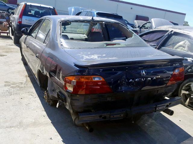 19UUA56691A032644 - 2001 ACURA 3.2TL BLUE photo 3