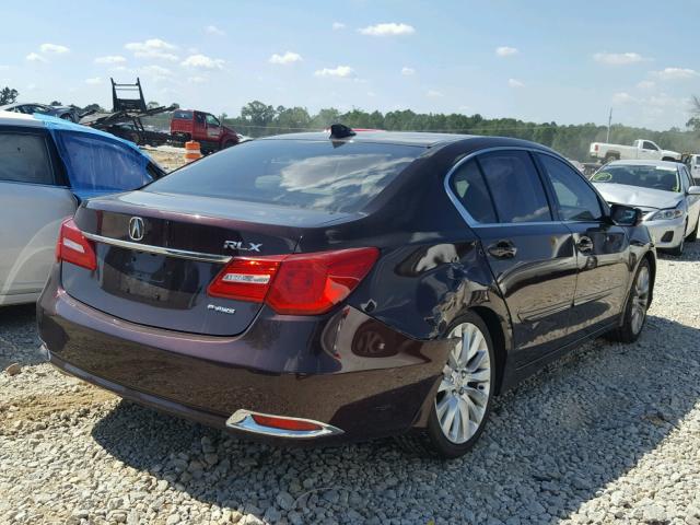 JH4KC1F52EC001857 - 2014 ACURA RLX TECH RED photo 4