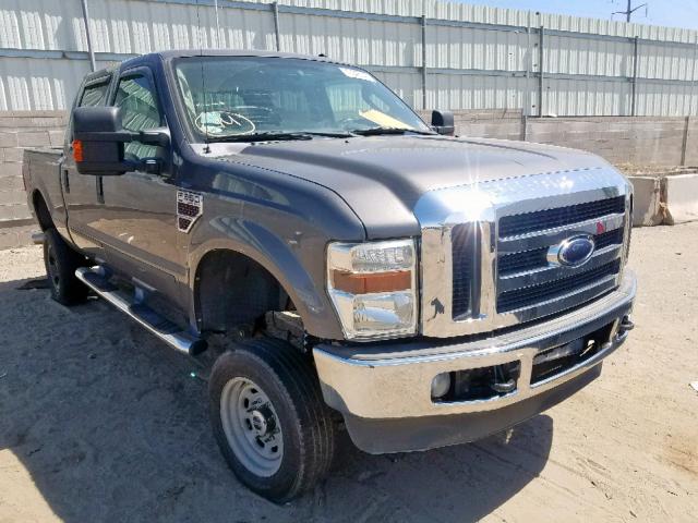 1FTWW31R38EC41699 - 2008 FORD F350 SRW S GRAY photo 1