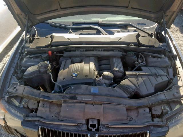 WBAVT73557FZ36892 - 2007 BMW 328 XIT BLACK photo 7