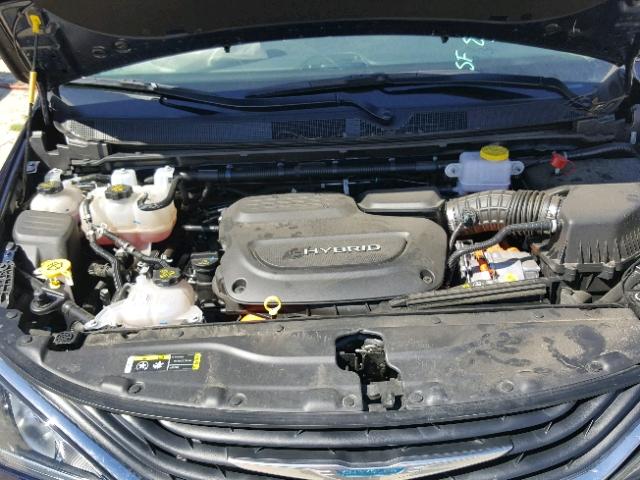 2C4RC1N73HR706214 - 2017 CHRYSLER PACIFICA E BLUE photo 7