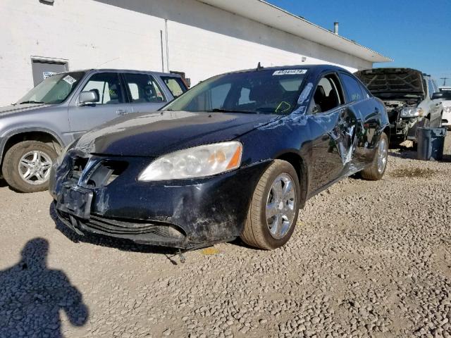 1G2ZH57N984175015 - 2008 PONTIAC G6 GT BLACK photo 2