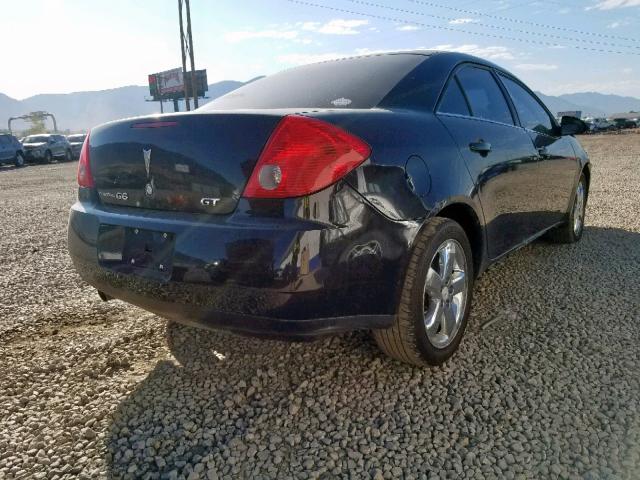 1G2ZH57N984175015 - 2008 PONTIAC G6 GT BLACK photo 4