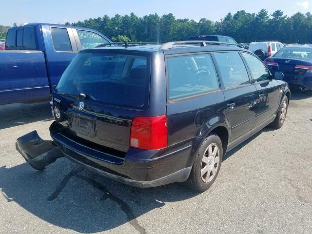 WVWNA63B5XE517701 - 1999 VOLKSWAGEN PASSAT GLS BLACK photo 4