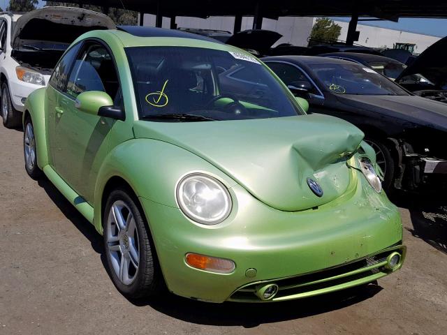 3VWCD31C44M412773 - 2004 VOLKSWAGEN NEW BEETLE მწვანე ფოტო 1