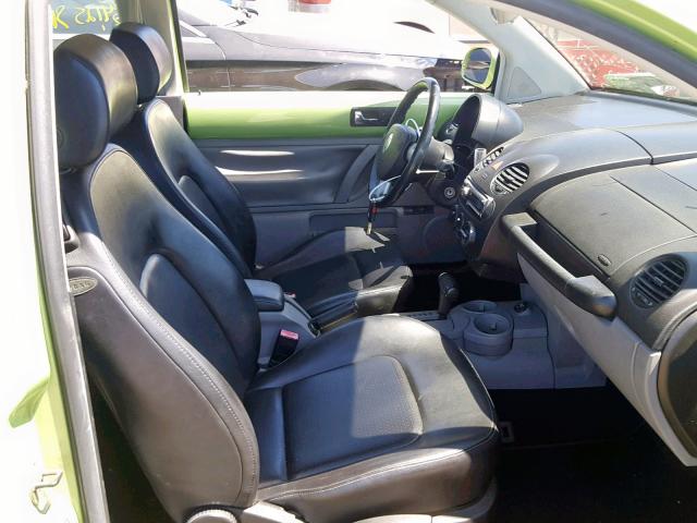 3VWCD31C44M412773 - 2004 VOLKSWAGEN NEW BEETLE მწვანე ფოტო 5