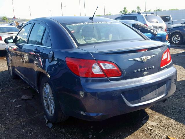 1C3LC56K38N261541 - 2008 CHRYSLER SEBRING TO BLUE photo 3