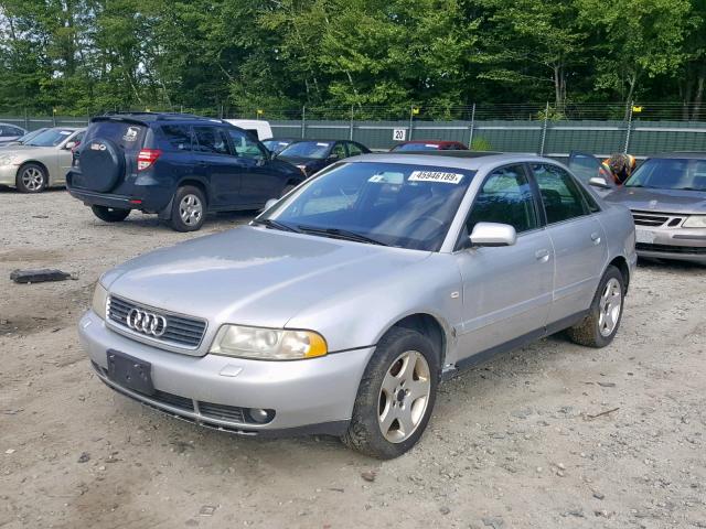 WAUED28D1XA330681 - 1999 AUDI A4 2.8 QUA SILVER photo 2