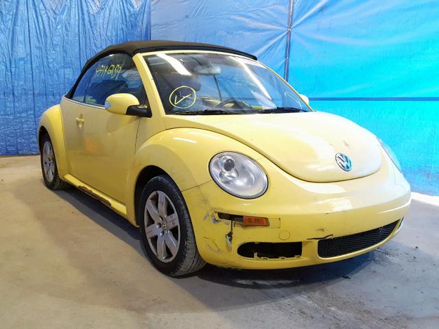 3VWPF31Y97M422842 - 2007 VOLKSWAGEN NEW BEETLE Gelb Foto 1