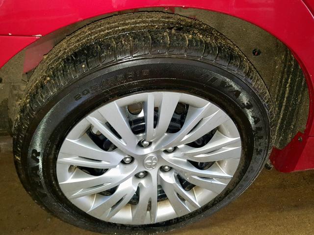 4T4BF1FK4ER439581 - 2014 TOYOTA CAMRY L 红色 照片 9