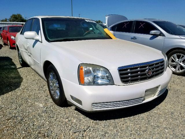 1G6KE54Y14U176130 - 2004 CADILLAC DEVILLE DH WHITE photo 1