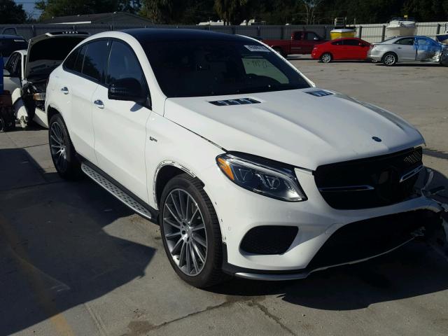 4JGED6EB7HA068093 - 2017 MERCEDES-BENZ GLE COUPE WHITE photo 1