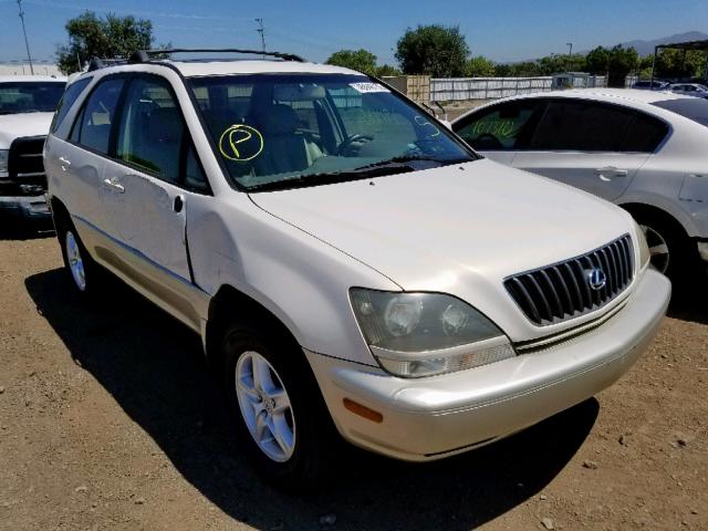 JT6HF10U0Y0163373 - 2000 LEXUS RX 300 WHITE photo 1