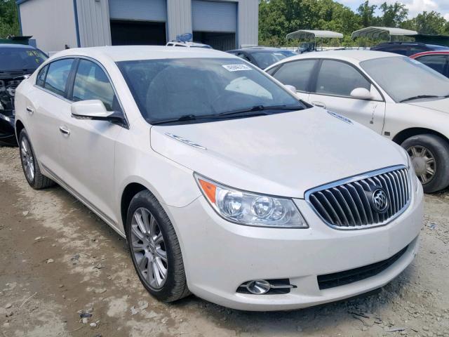 1G4GC5E37DF276227 - 2013 BUICK LACROSSE WHITE photo 1