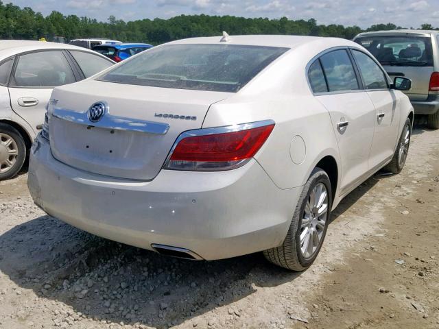 1G4GC5E37DF276227 - 2013 BUICK LACROSSE WHITE photo 4