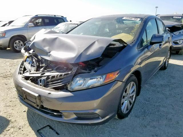 19XFB2F99CE321973 - 2012 HONDA CIVIC EXL 灰色 照片 2