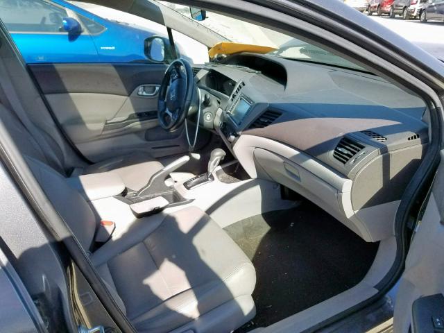 19XFB2F99CE321973 - 2012 HONDA CIVIC EXL 灰色 照片 5