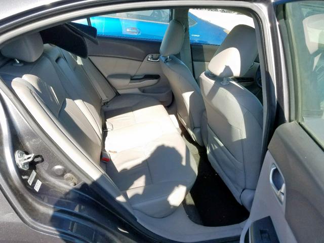 19XFB2F99CE321973 - 2012 HONDA CIVIC EXL 灰色 照片 6