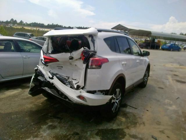 JTMZFREV9JJ155592 - 2018 TOYOTA RAV4 LE WHITE photo 4