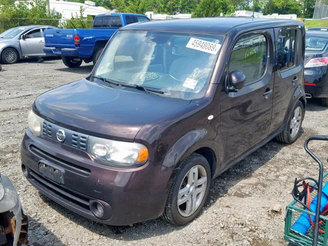 JN8AZ28R59T121275 - 2009 NISSAN CUBE BASE BROWN photo 2