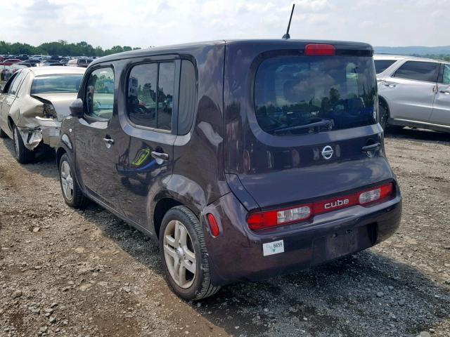 JN8AZ28R59T121275 - 2009 NISSAN CUBE BASE BROWN photo 3