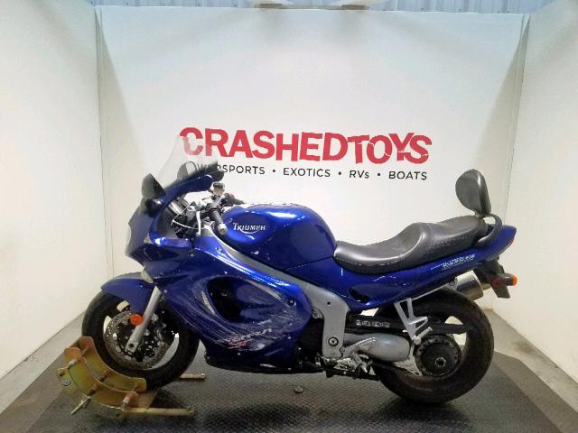 SMT600FM3YJ104607 - 2000 TRIUMPH MOTORCYCLE SPRINT ST BLUE photo 3