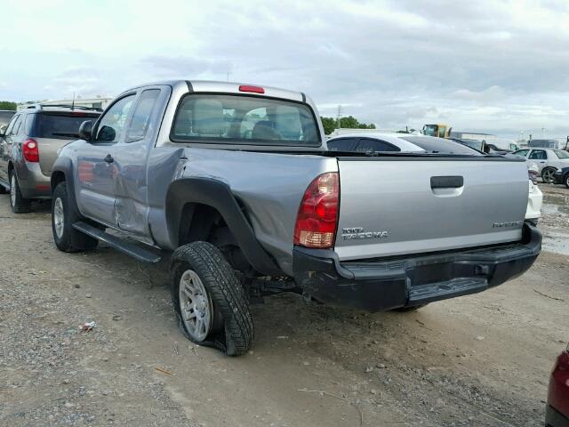 5TFTX4GN5FX039507 - 2015 TOYOTA TACOMA PRE SILVER photo 3