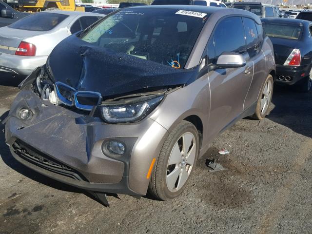WBY1Z4C59EVX63426 - 2014 BMW I3 REX GOLD photo 2