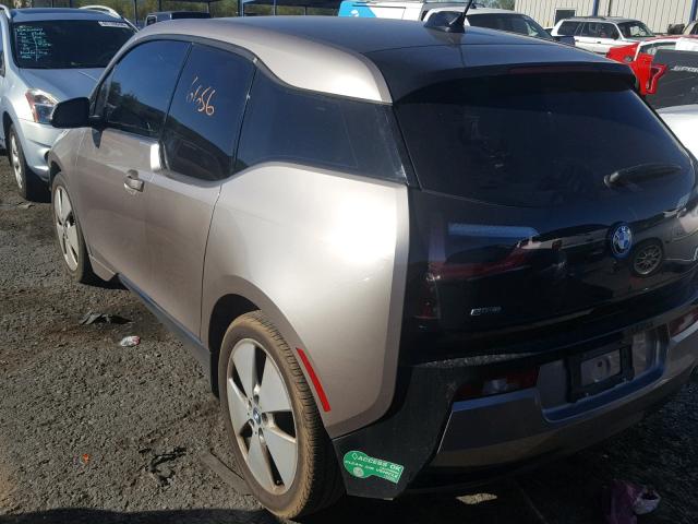 WBY1Z4C59EVX63426 - 2014 BMW I3 REX GOLD photo 3