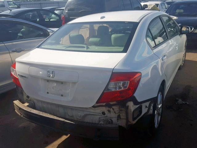 2HGFB2F92CH525634 - 2012 HONDA CIVIC EXL 白色 照片 4