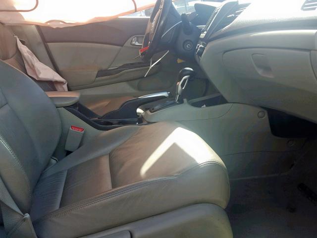 2HGFB2F92CH525634 - 2012 HONDA CIVIC EXL 白色 照片 5