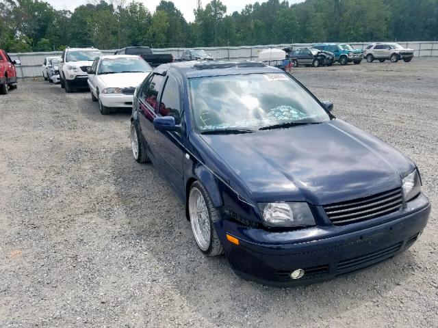 3VWSK69M01M204207 - 2001 VOLKSWAGEN JETTA GLS BLUE photo 1