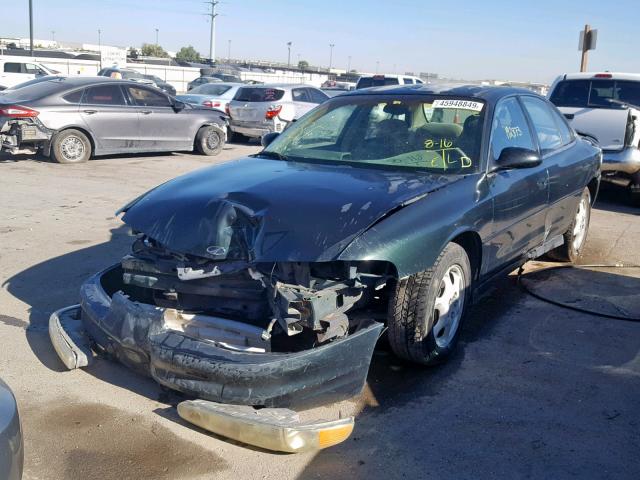 1G3WH52H8YF126747 - 2000 OLDSMOBILE INTRIGUE G GREEN photo 2