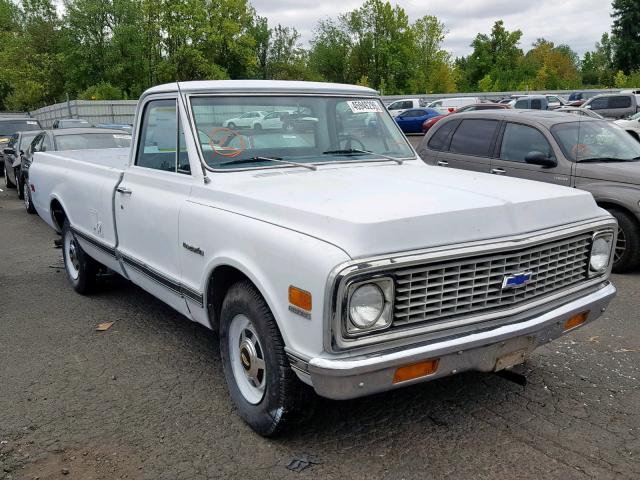 CE341T611089 - 1971 CHEVROLET C30 WHITE photo 1