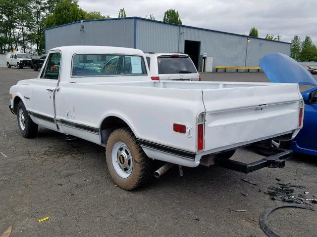 CE341T611089 - 1971 CHEVROLET C30 WHITE photo 3