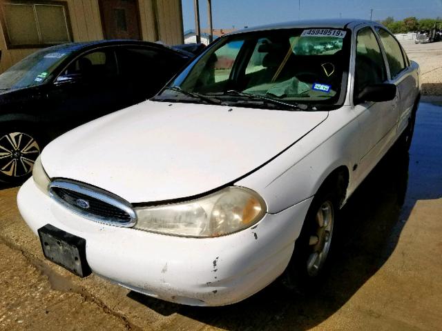 3FAFP663XYM120607 - 2000 FORD CONTOUR SE WHITE photo 2