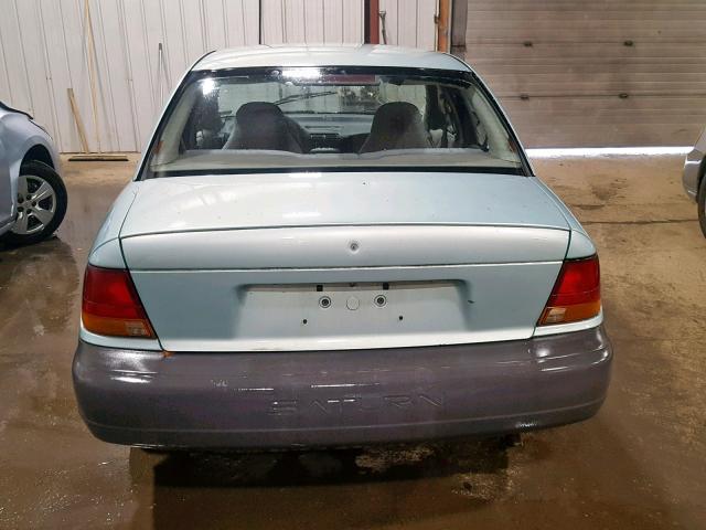 1G8ZG5287TZ336032 - 1996 SATURN SL1 GREEN photo 9