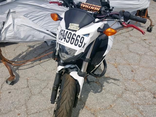 MLHPC4511D5000755 - 2013 HONDA CB500 F WHITE photo 9