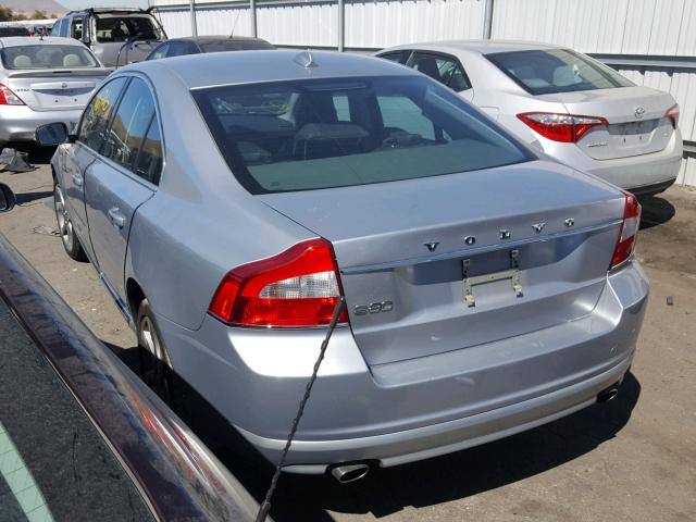 YV1940AS6B1141318 - 2011 VOLVO S80 3.2 SILVER photo 3