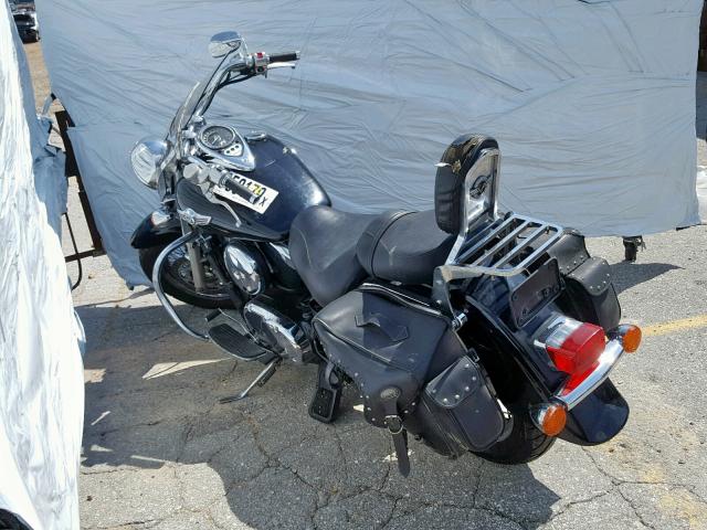 JKBVNAN178A032079 - 2008 KAWASAKI VN1500 N1 BLACK photo 3