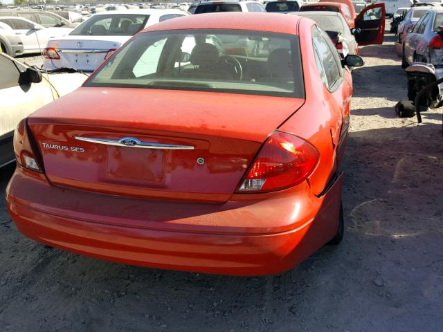 1FAFP55U13G232171 - 2003 FORD TAURUS SES RED photo 4