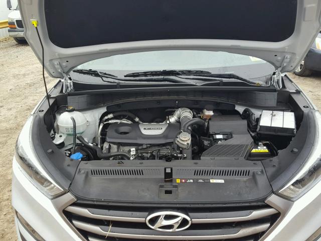 KM8J3CA29GU160941 - 2016 HYUNDAI TUCSON LIM SILVER photo 7