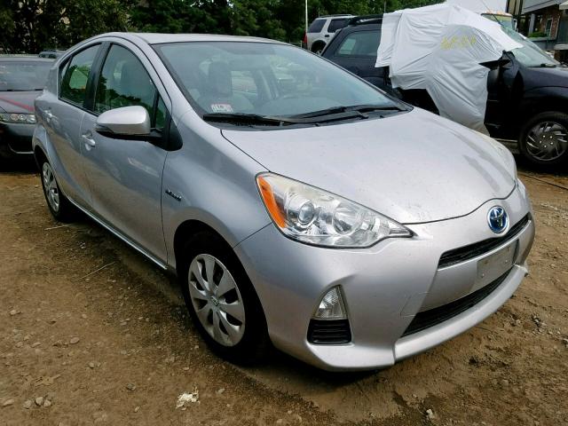 JTDKDTB39C1013947 - 2012 TOYOTA PRIUS C SILVER photo 1