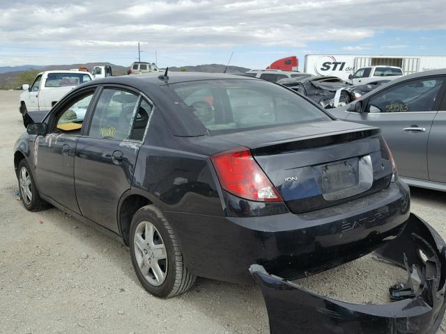 1G8AJ55F16Z106872 - 2006 SATURN ION LEVEL BLACK photo 3