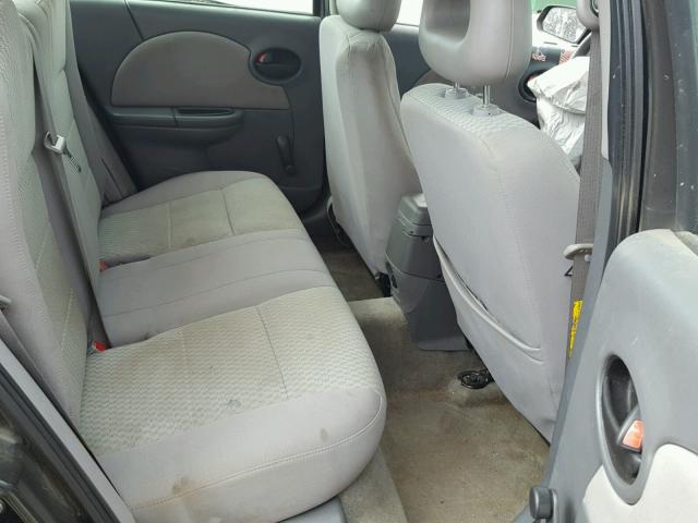 1G8AJ55F16Z106872 - 2006 SATURN ION LEVEL BLACK photo 6